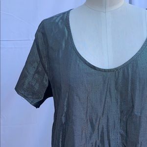 VELVET BY GRAHAM & SPENCER Lame Top